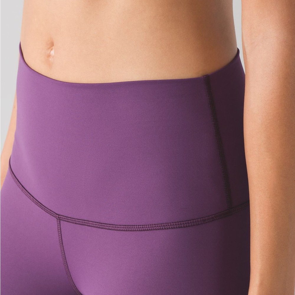 Lululemon Wunder Under Pant (Hi-Rise) Ombre Darkest Magenta - Picture 10 of 12